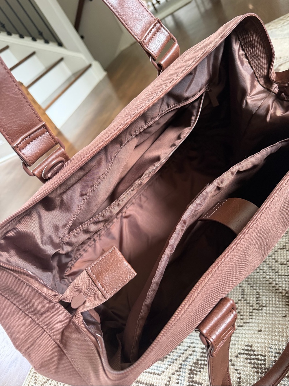 New BEIS mini-weekender bag in MAPLE - Picture 4 of 6